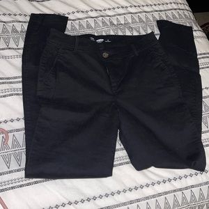 Black Chino Pants 6 Tall